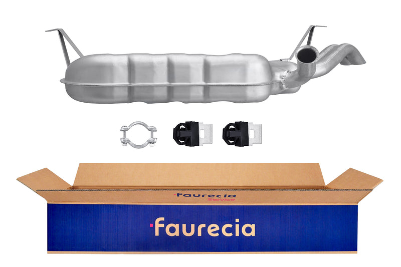 FAURECIA 8LD 366 036-221 Rear Muffler - Easy2Fit® Kit - fits VW GOLF IV Cabriolet