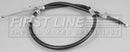 First Line Brake Cable- LH Rear -FKB2666