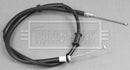 Borg & Beck Brake Cable - LH -BKB2971
