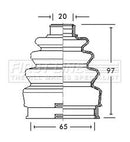 First Line Cv Joint Boot Kit Part No -FCB2739