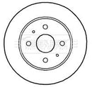 Borg & Beck Brake Disc Pair Part No -BBD4698