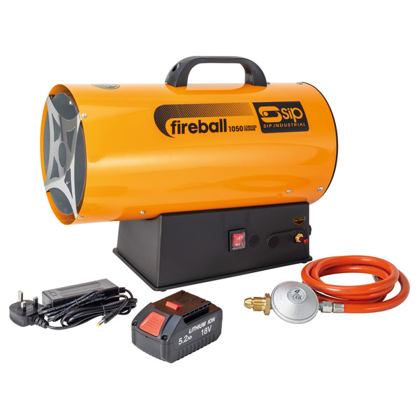 SIP FIREBALL 1050 Cordless Propane Heater