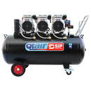 SIP QT AIR DD 4.5hp 200ltr Ultra Low Noise Oil-Free Direct Drive Compressor
