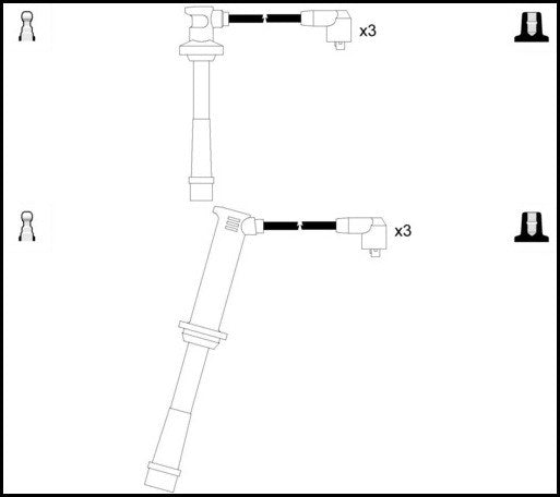 ElectroSpark Ignition Lead Set - OEK390