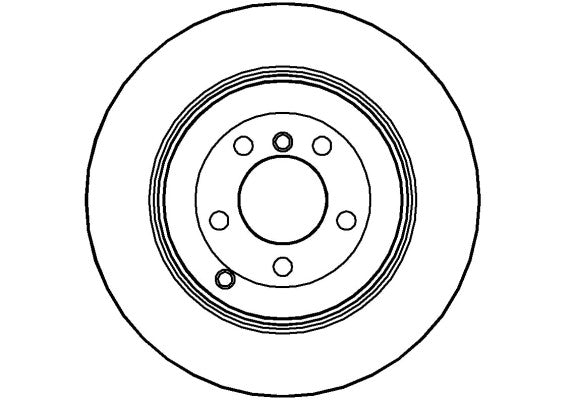 Disctech Brake Disc - Fits Honda, Land rover - ABD2930 - Rear Axle