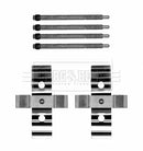 Borg & Beck Fitting Kit - Pads Part No -BBK1651