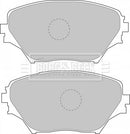 Borg & Beck Brake Pad Set - BBP1803
