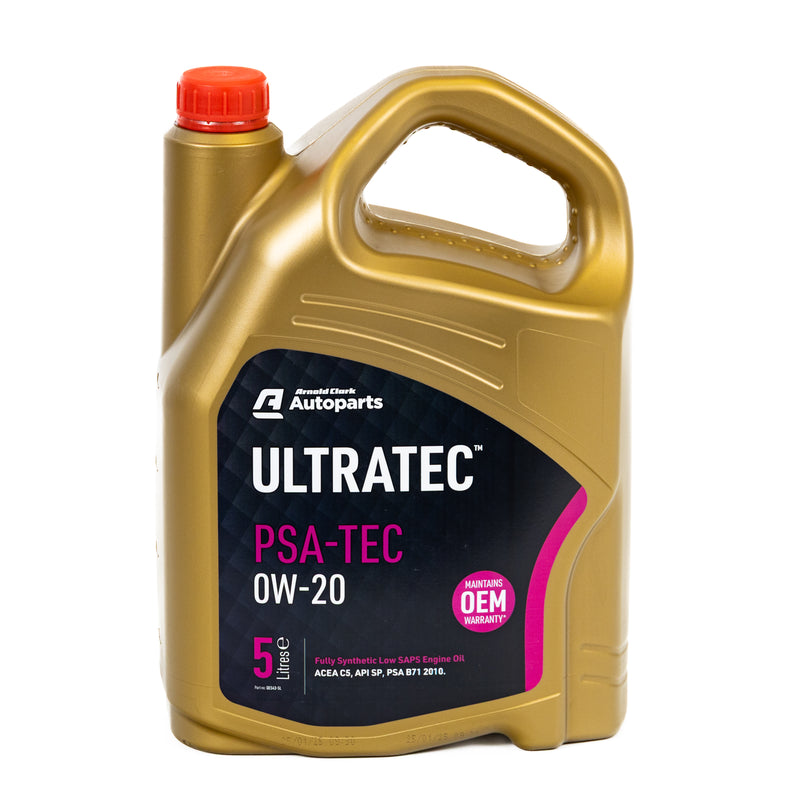 Ultratec PSA-TEC 0W20 - 5 Litre Engine Oil