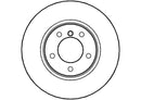 Disctech Brake Disc - Fits Bmw - ABD2853 - Front Axle