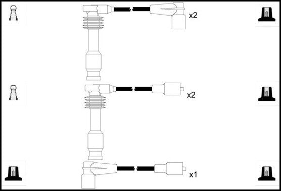 ElectroSpark Ignition Lead Set - OEK988