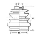 Borg & Beck Cv Joint Boot Kit Part No -BCB2687