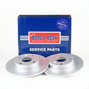Borg & Beck Brake Disc Pair Part No -BBD4320