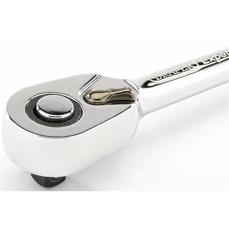 60 Tooth Micro Head Reversible Ratchet, 1/4" Sq Dr
