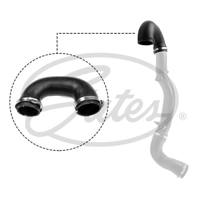 Gates Turbo Charger Hose - 09-0672