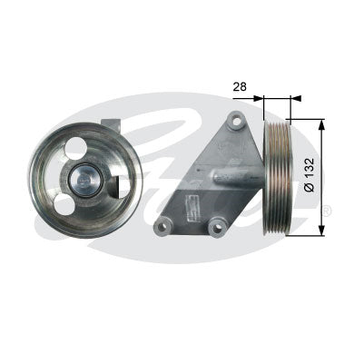 Gates DriveAlign Idler Pulley - T36428