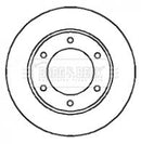 Borg & Beck Brake Disc Pair Part No -BBD4217