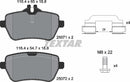 Textar Brake Pad Set - 2507103