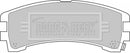 Borg & Beck Brake Pad Set -BBP1586