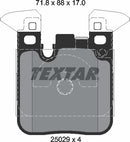 Textar Brake Pad Set - 2502902