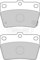 Borg & Beck Brake Pad Set - BBP1804