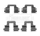 Borg & Beck Fitting Kit - Pads Part No -BBK1224
