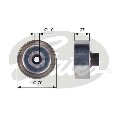 Gates DriveAlign Idler Pulley - T36361