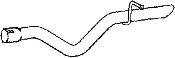 Klarius MZ529Q - Tail Pipe