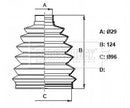 Borg & Beck Cv Joint Boot Kit Part No -BCB6384