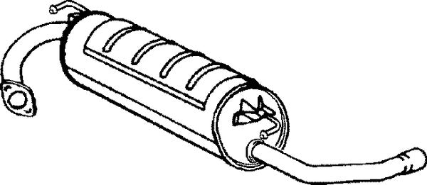 Klarius TY600E - Box With Tail Pipe