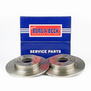 Borg & Beck Brake Disc Pair Part No -BBD4295