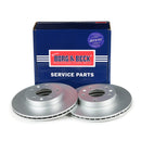 Borg & Beck Brake Disc Pair Part No -BBD4285