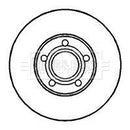 Borg & Beck Brake Disc Pair Part No -BBD4220