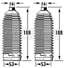 First Line Steering Gaiter Kit Part No -FSG3392