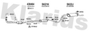 Klarius 430464 - Connecting Pipe  - Fits Skoda Cube Van 1.6i