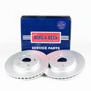 Borg & Beck Brake Disc Pair Part No -BBD5552