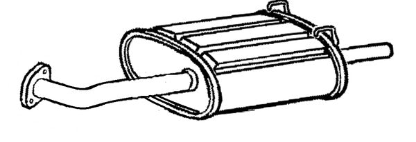 Klarius HA463T - Box With Tail Pipe
