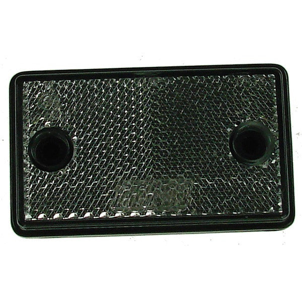 Reflectors 2X Clear Rectangle S/Adhesive
