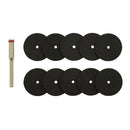 Draper 10pc Cutting Wheels & Holder - 08957