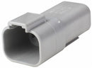 HELLA 8JA 201 022-042 Plug Housing - 4-pin connector - Quantity: 10