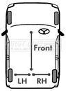 First Line Brake Cable - Front -FKB3395