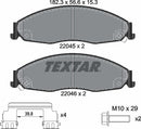 Textar Brake Pad Set - 2204501