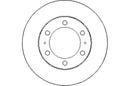 Disctech Brake Disc - Fits Toyota - ABD2199 - Front Axle