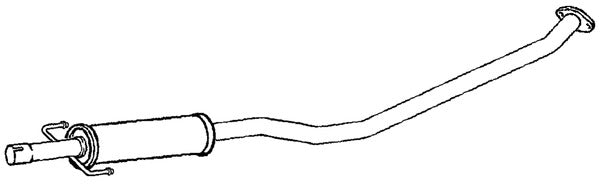 Klarius TY943B - Catalyst Repair Pipe  - Fits Toyota Corolla 1.4i