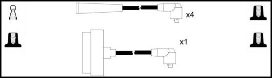 ElectroSpark Ignition Lead Set - OEK550