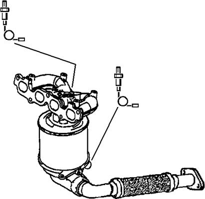 Klarius 321999 - Catalyst Type Approved Withpip  - Fits Ford Ka 1.3i