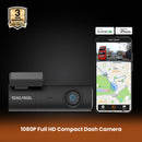 Road Angel  Halo Spark Full HD 1080p Single Dash Camera With Parking Mode & Winter Mode (USB-C) With 64GB SD Card & Hardwiring Kit Bundle