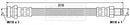 Borg & Beck Brake Hose Part No -BBH6251
