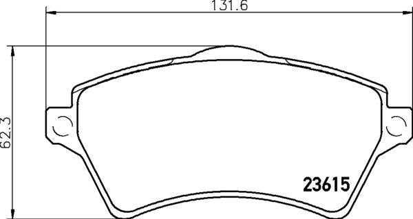 Mintex Brake Pad & Disc Kit fits -Land Rover MDK0201 (also fits other vehicles)