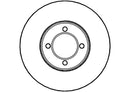 Disctech Brake Disc - Fits Toyota - ABD3468 - Front Axle