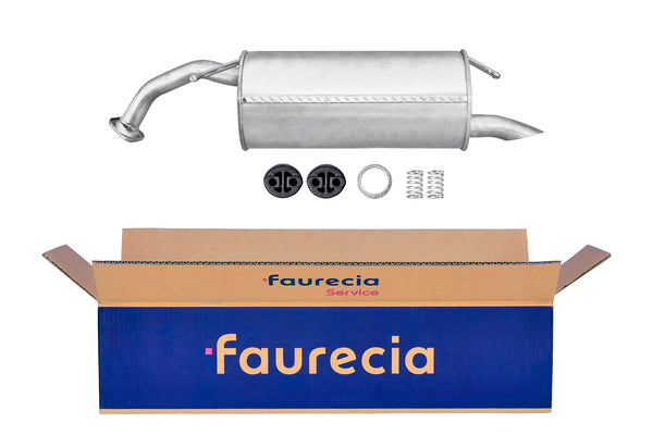 FAURECIA 8LD 366 035-951 Rear Muffler - Easy2Fit® Kit - fits MINI (R52) Cooper